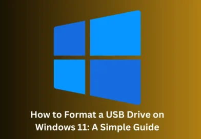 Format a USB Drive on Windows 11